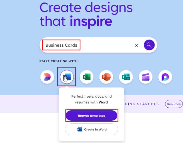Обзор шаблонов в Microsoft Create