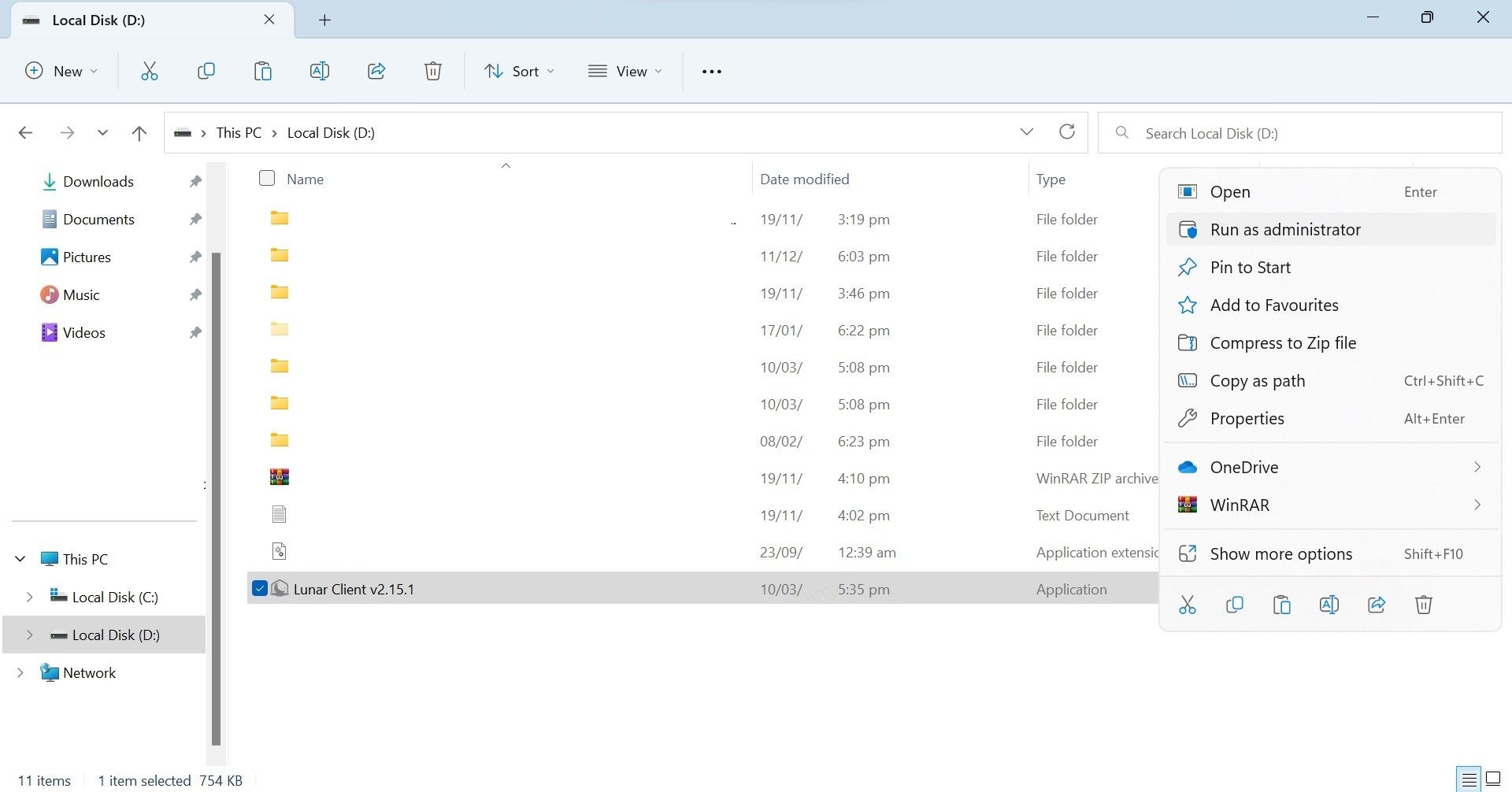 Java launch failed в Lunar Client — как исправить