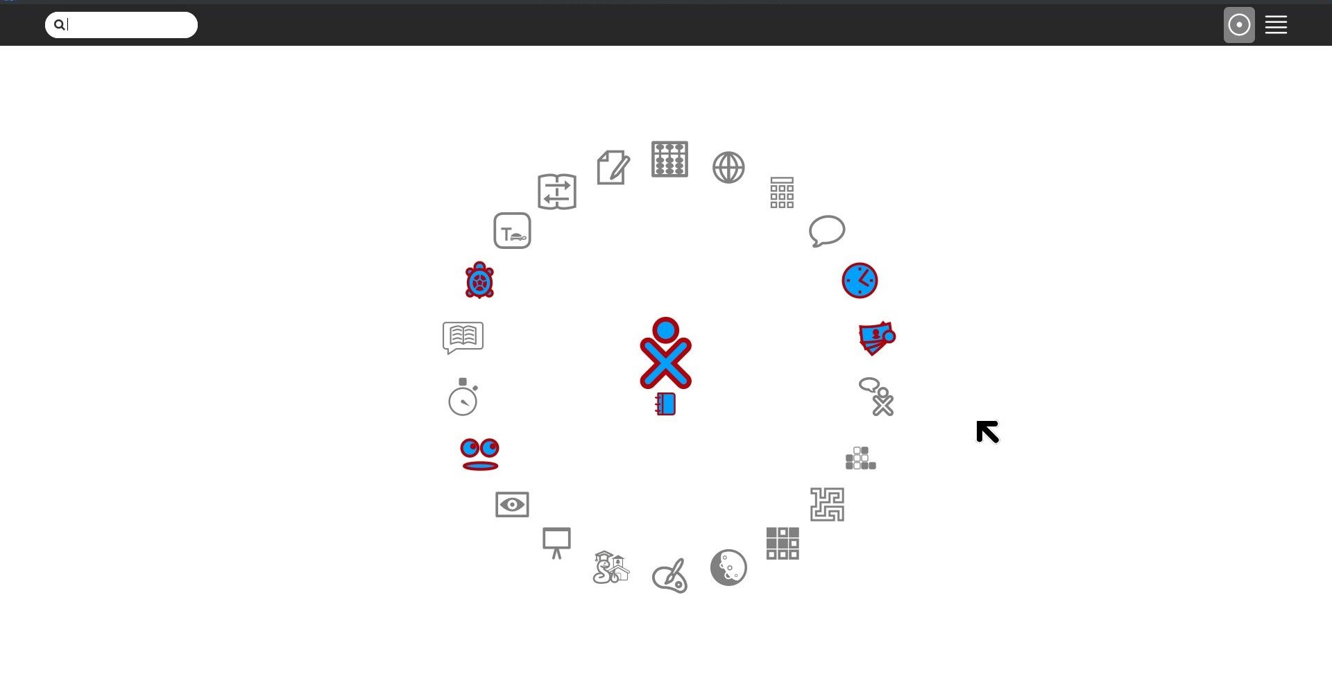 Меню рабочего стола Sugar в Fedora