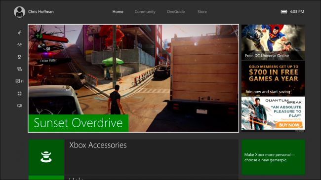 Экран с контроллером и кнопкой Xbox