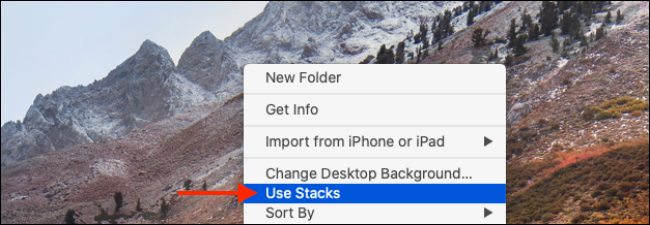 Нажмите кнопку Использовать стеки