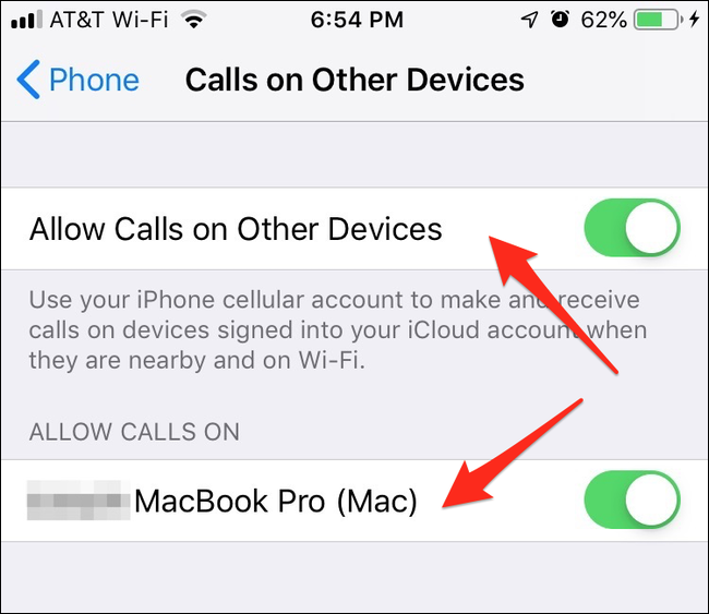 Экран iPhone: меню 