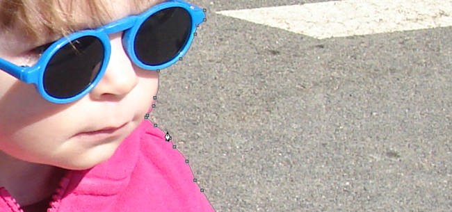 Создание маски и добавление заливки под фото