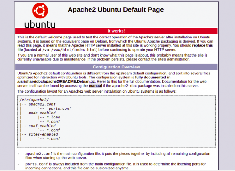 Nginx как обратный прокси: отображается страница Apache