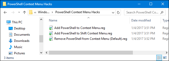ZIP-файл с хакерами реестра и содержимым архива