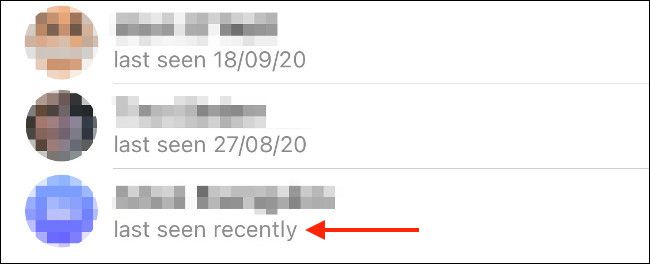 Метка времени «Был(а) в сети недавно» в Telegram