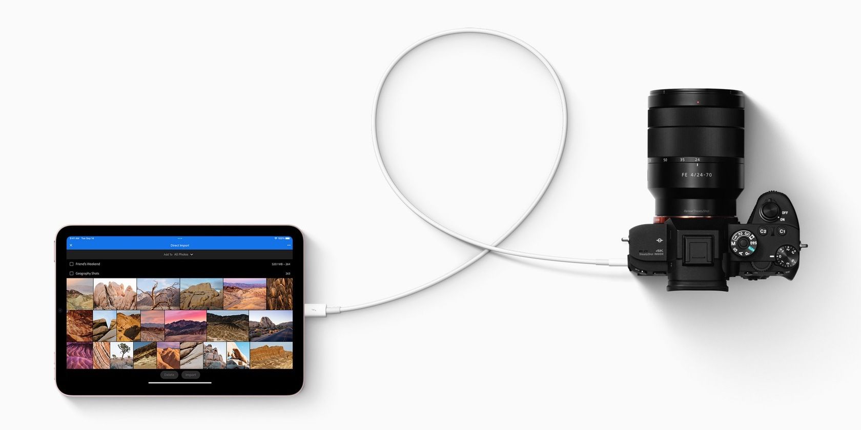 Как подключить USB‑устройство к iPad