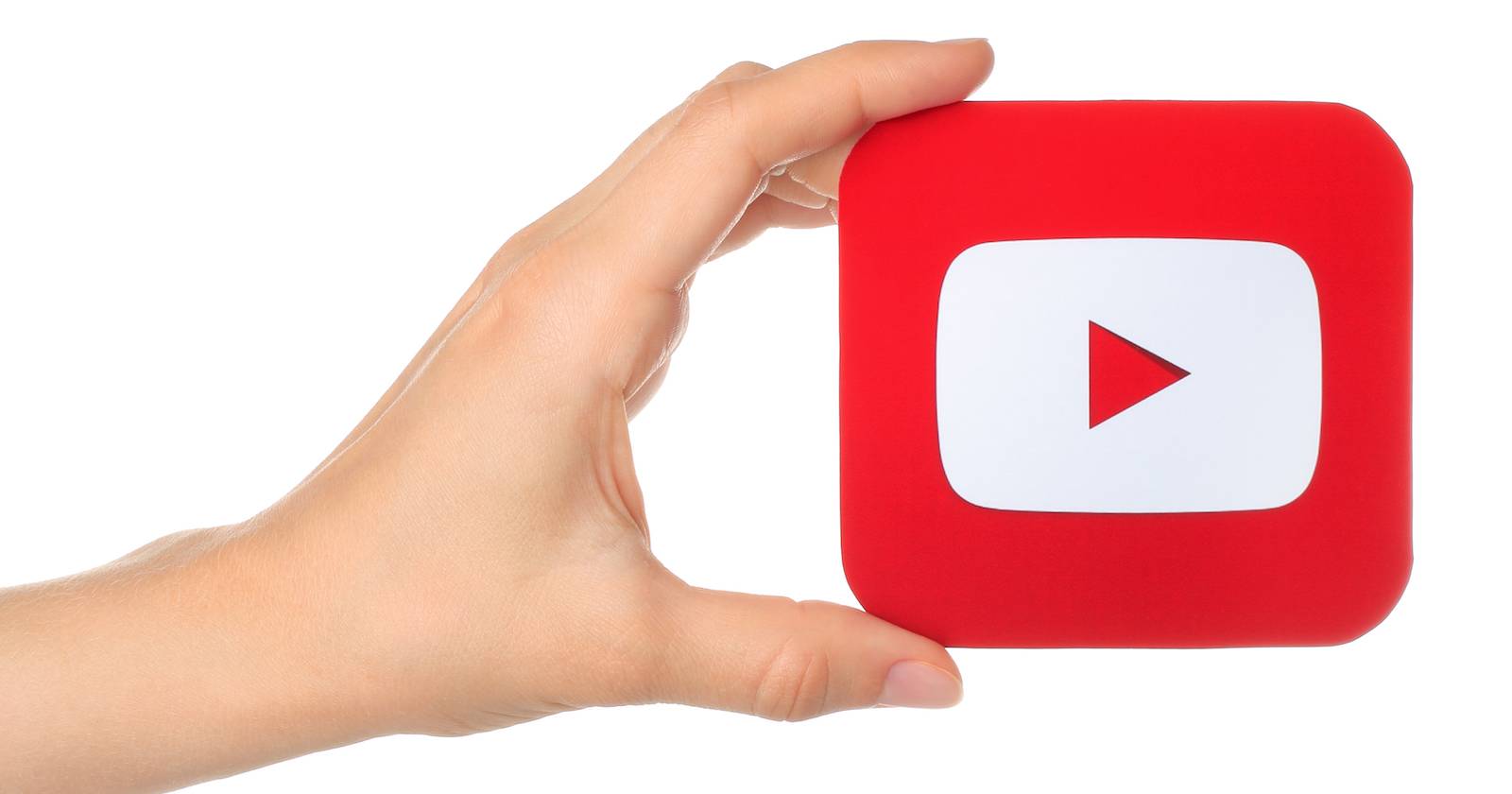 Воспроизведение видео YouTube — миниатюра с кнопкой воспроизведения и индикатором скорости