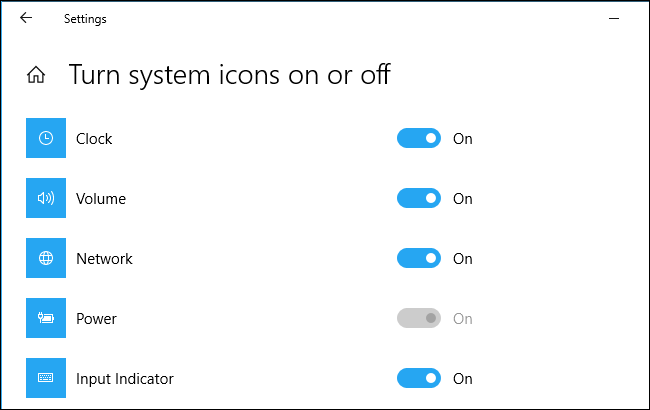 Параметр Питание недоступен на настольном ПК с Windows 10