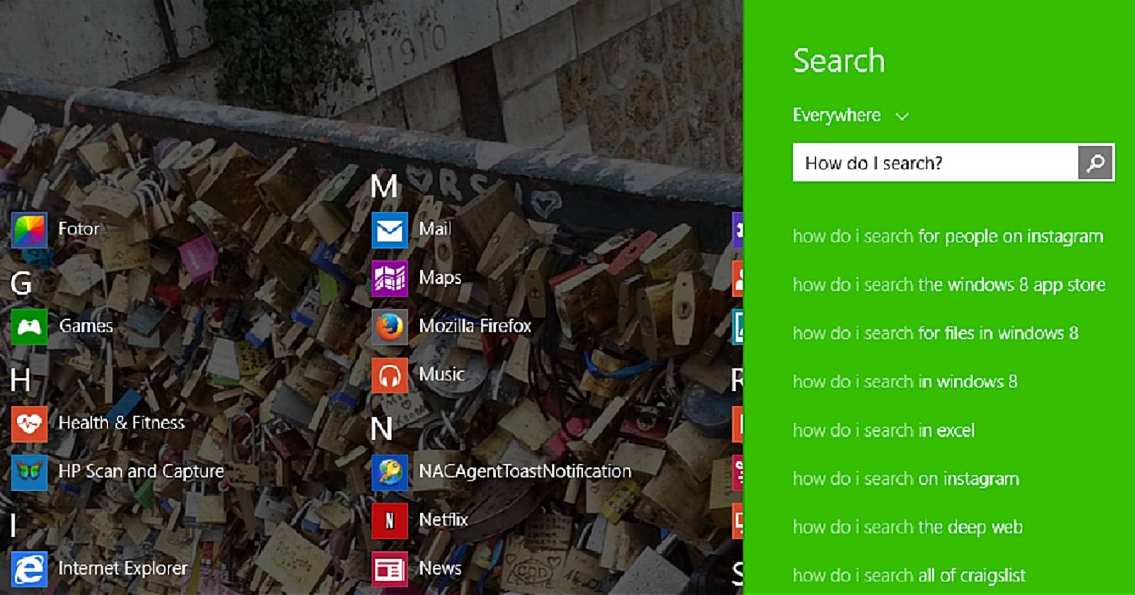 Поиск в Windows 8: руководство и советы