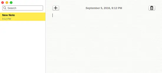 Notes — app sencilla de notas para Linux