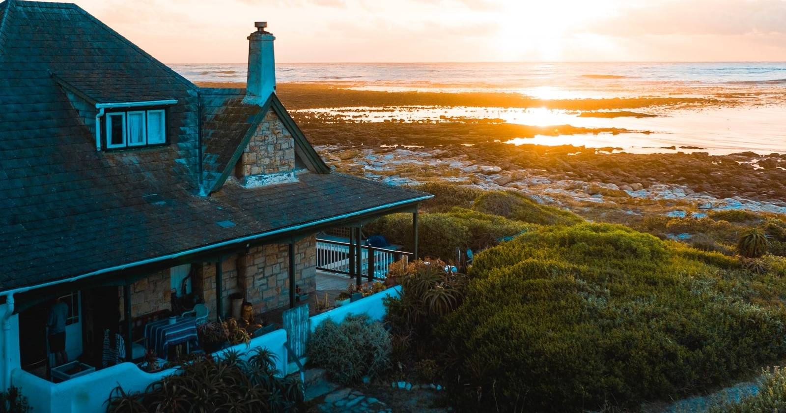 панорама дома с высоты птичьего полёта