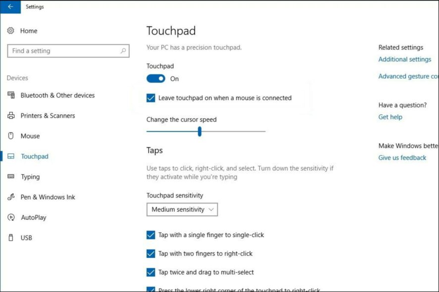 Тачпад не отключается в Windows 11 — быстрое решение