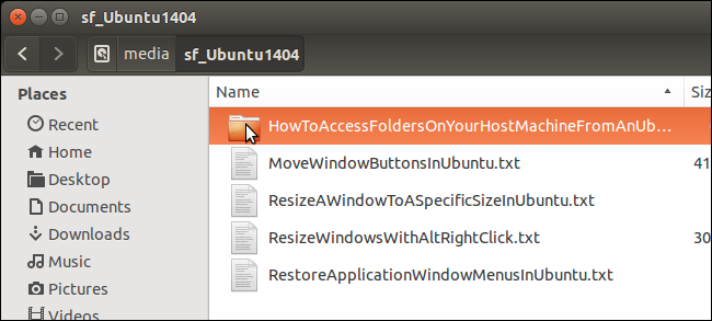 Доступ к общей папке и файлам в Ubuntu