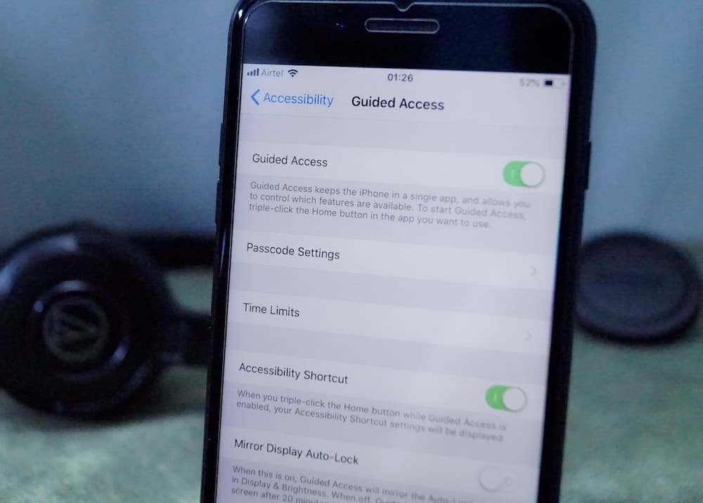 Как использовать Guided Access чтобы ограничить действия на iPhone/iPad — изображение устройства