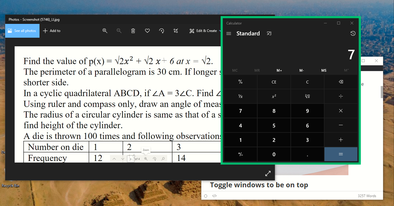 PowerToys Always On Top Utility