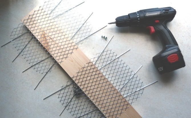 Отражающие решётки от одноразового гриля как отражатель