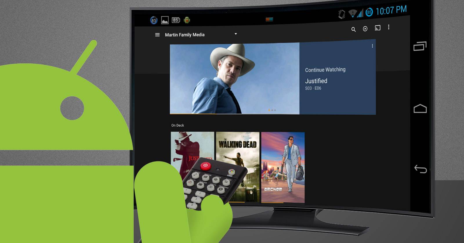 Старый Android‑телефон как медиа‑центр
