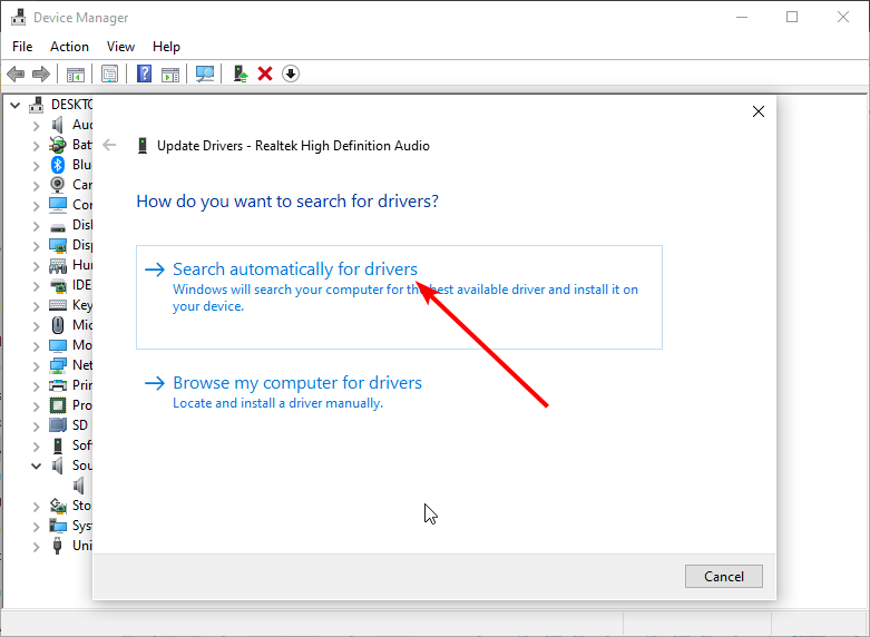 search automatically windows voice recorder not working