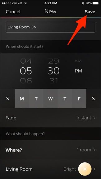 Готовая рутина в списке рутин