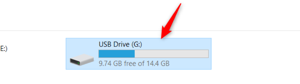 Using diskpart utility of Windows to unlock your storage device