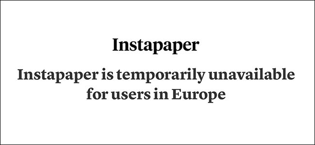 Instapaper в ЕС: как пользоваться через VPN