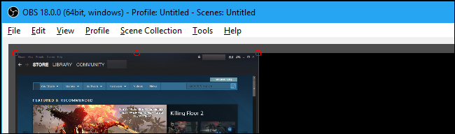 Настройки видео: разрешение холста в OBS
