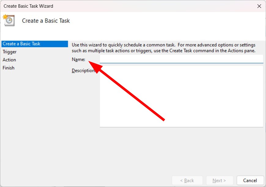 Снимок: имя задачи ThrottleStop в Планировщике