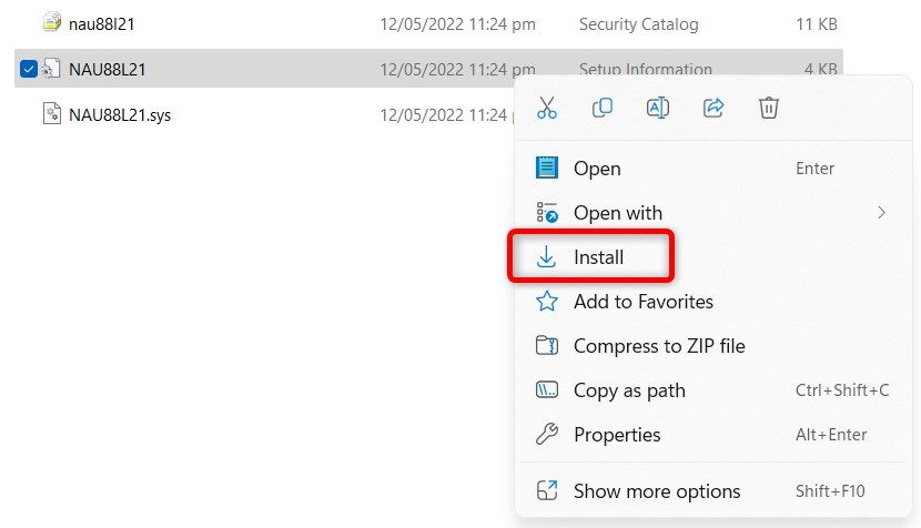 Установка второго драйвера NAU88L21 для Windows на Steam Deck