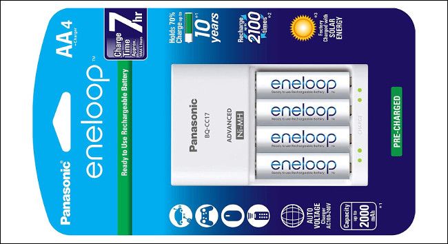 Перезаряжаемая батарея Panasonic Eneloop AA