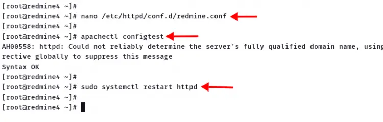 Настройка виртуального хоста Apache для Redmine