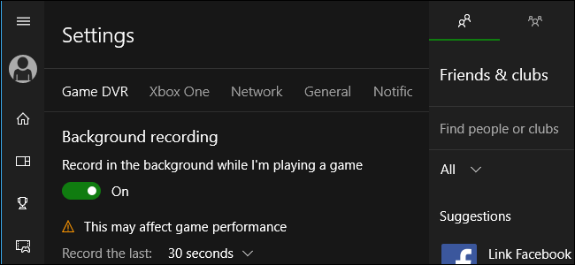 Отключить Game DVR в Windows 10