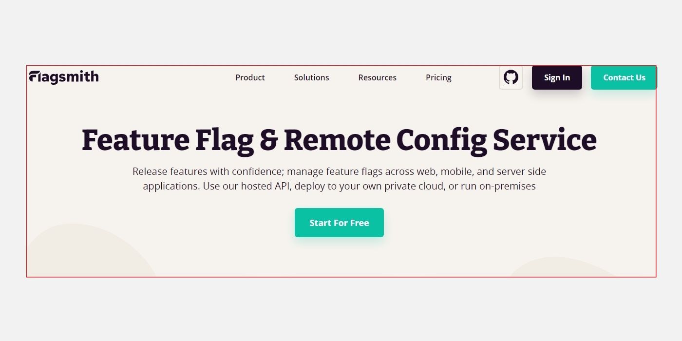 Главная страница Flagsmith на официальном сайте