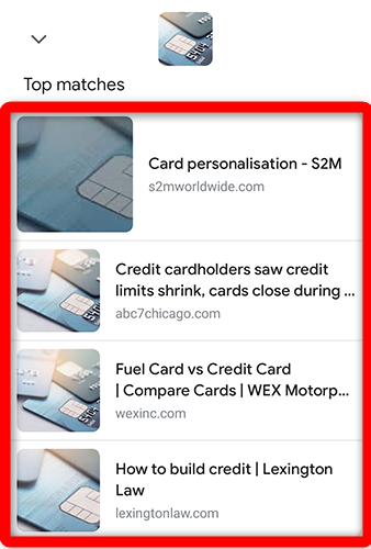 Результаты обратного поиска изображения в Mozilla Firefox через Lens