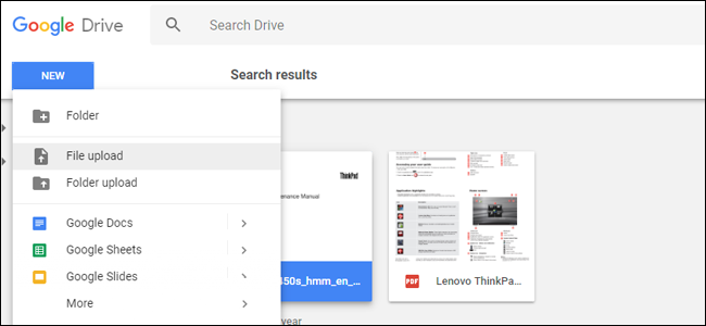 Открыть PDF в Google Документах