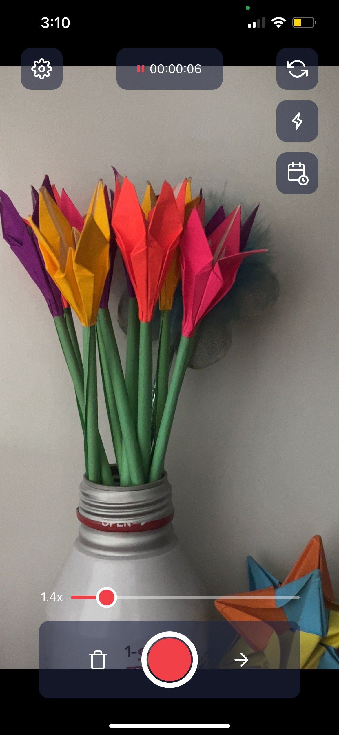 пауза записи в VideoCam+