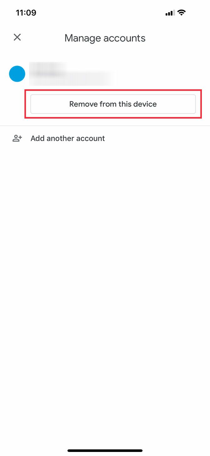 Removing a Google Account From Your Phone