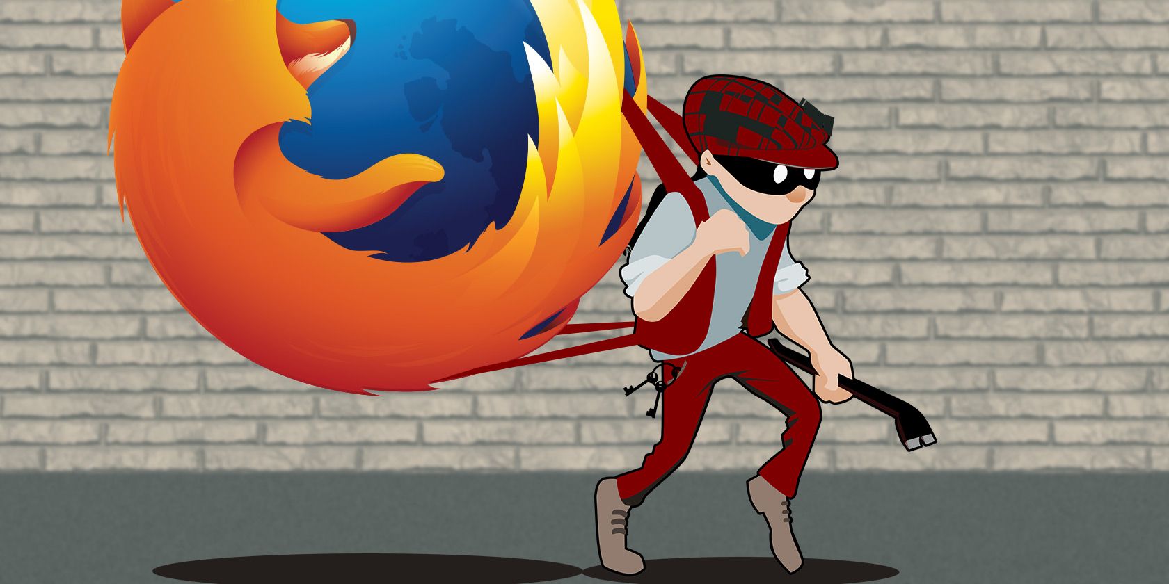 Убрать перехват браузера в Firefox