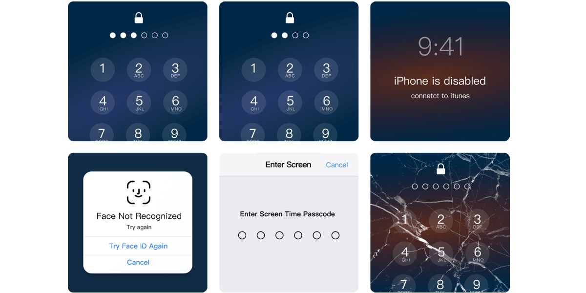 Окно PassFab iPhone Unlocker на компьютере