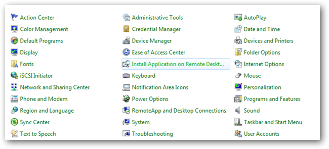 Скриншот: мастер установки приложения на Remote Desktop Server