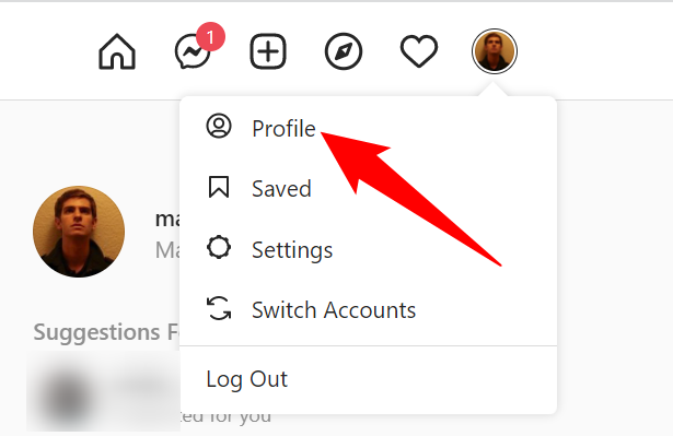 Как получить ссылку на профиль Instagram
