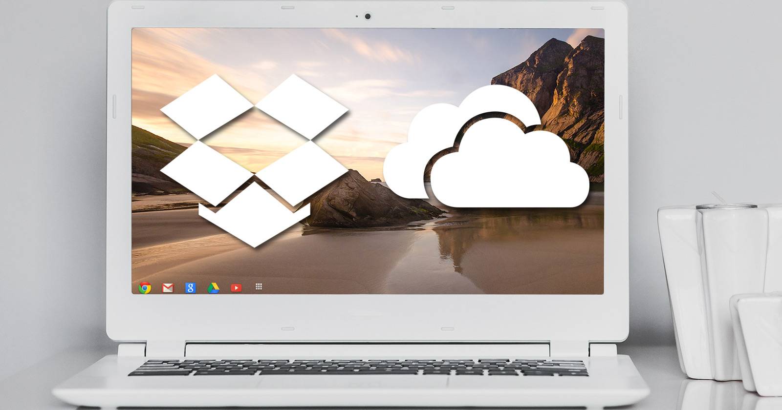 OneDrive и Dropbox в «Файлы» на Chromebook