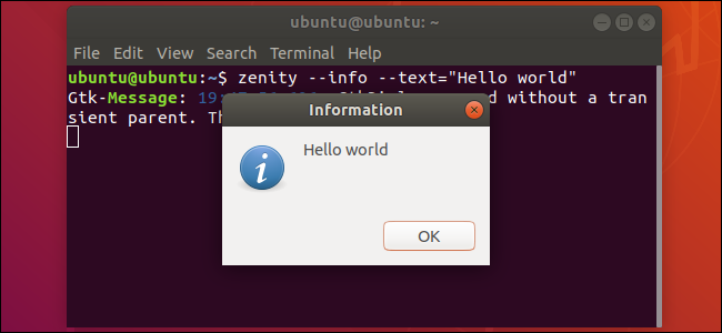 Zenity: GUI для Bash — руководство