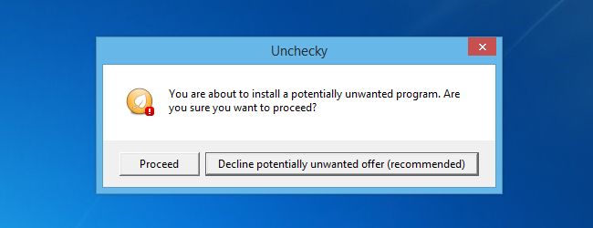 Как избежать установки мусорного ПО — Unchecky