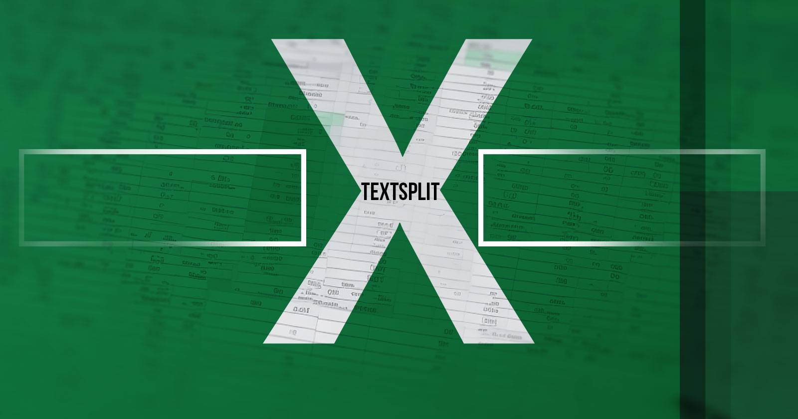 TEXTSPLIT в Excel — разделение текста