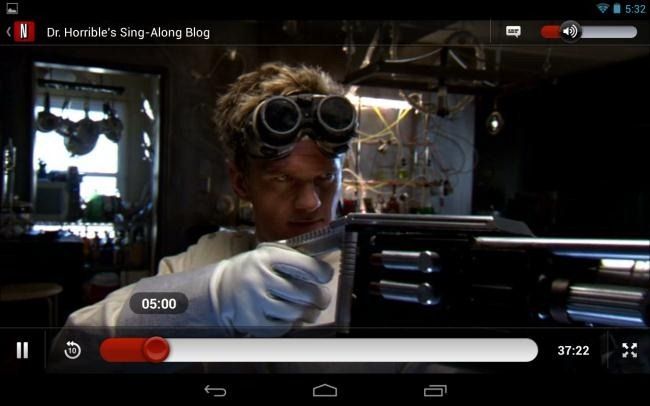 Просмотр видео на Nexus 7 с эффектами PRISM
