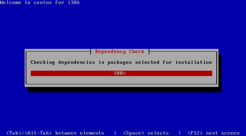 Проверка зависимостей пакетов инсталлятором CentOS