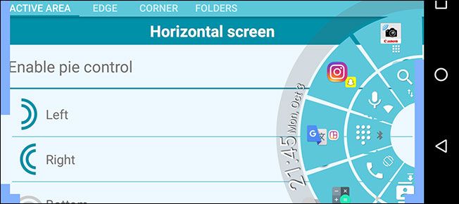Pie Controls на Android без root