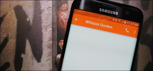 Изменить цвет разговора в Android Messenger