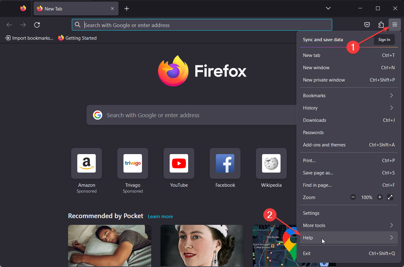 Исправление PR_END_OF_FILE_ERROR в Firefox